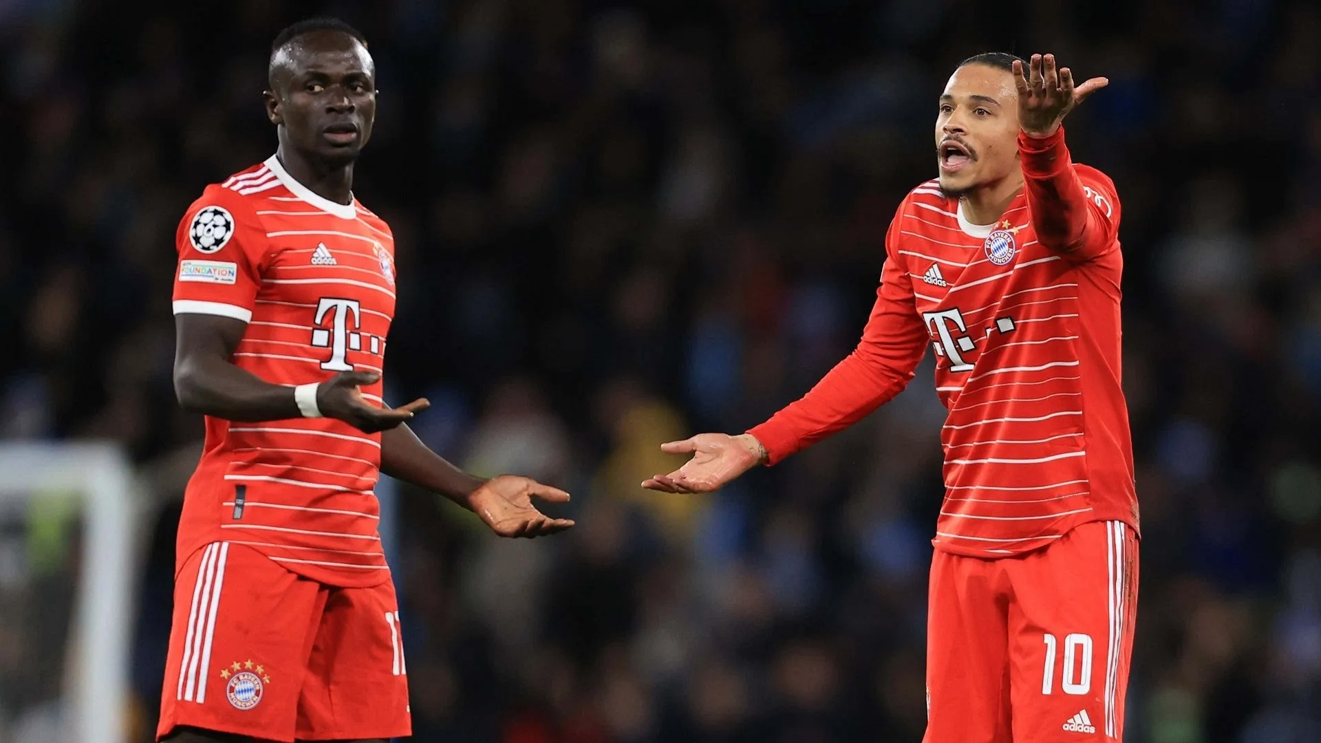 Bayern Munich star Sadio Mane breaks silence on Leroy Sane punch incident & responds to transfer talk after 'complicated' debut season