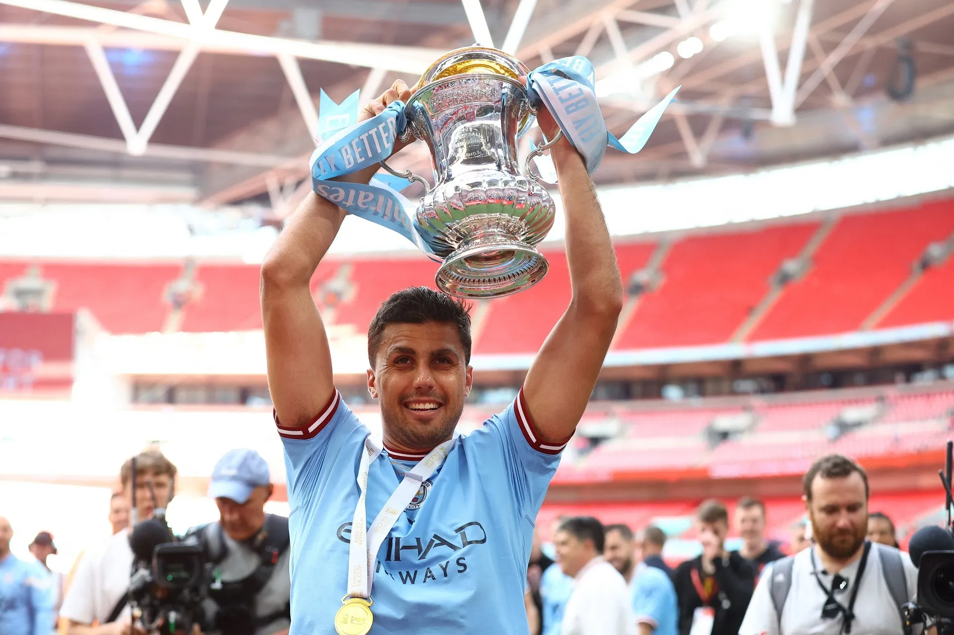 Rodri says he is playing his best as Man City eye European glory