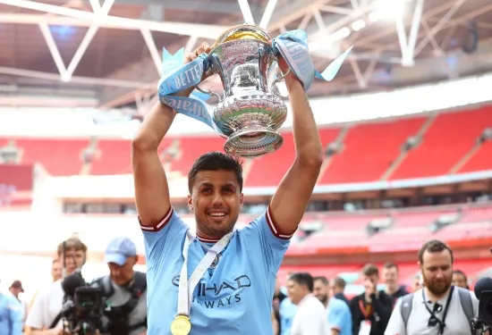 Rodri says he is playing his best as Man City eye European glory