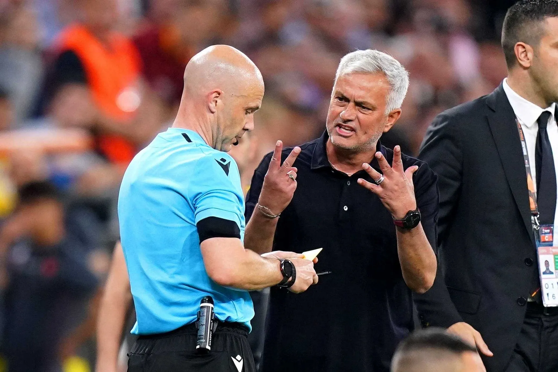 UFA ban Mourinho for four games for abusing referee TaylorE