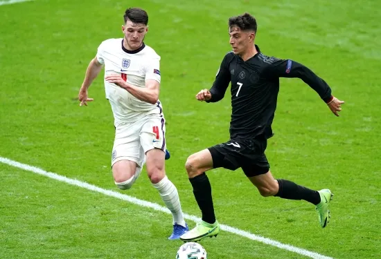 Declan Rice drops subtle Kai Havertz transfer hint with double message as Arsenal near deal