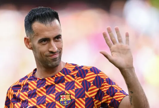 Sergio Busquets names two players who could replace him at Barcelona