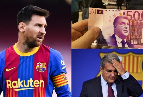 Barcelona’s eye-watering debt the same as when Lionel Messi left as La Liga champions remain €1.35 billion in the red