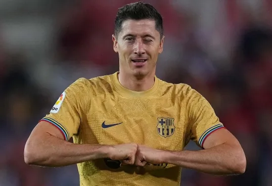 How many goals has Robert Lewandowski scored during his career? Barcelona star's jaw-dropping stats in full