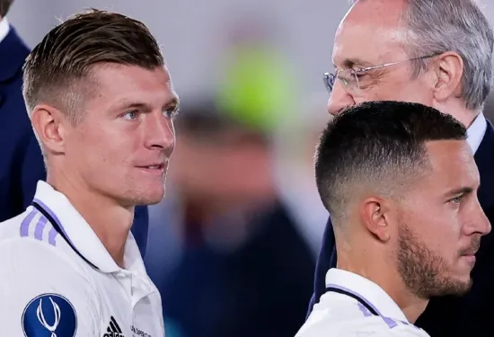 Toni Kroos slams Eden Hazard for wasting his Real Madrid career