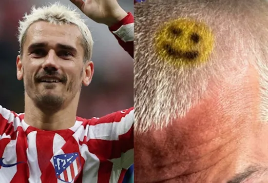 Antoine Griezmann shows off latest crazy hairstyle as he enjoys downtime following long season with Atletico Madrid & France