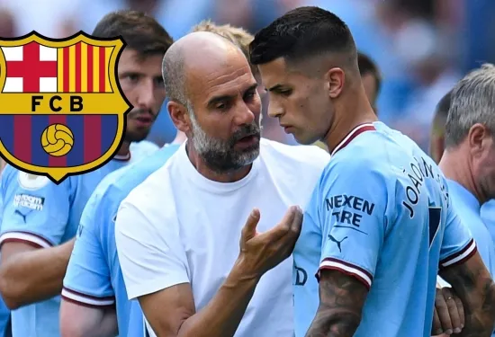 Did Man City block Joao Cancelo transfer to Barcelona? Pep Guardiola claims Xavi has been ‘misinformed’