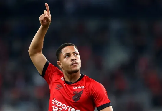 Barcelona closing in on Vitor Roque! La Liga champions agree €35m deal with Athletico Paranaense as Brazilian wonderkid nears 'dream' transfer