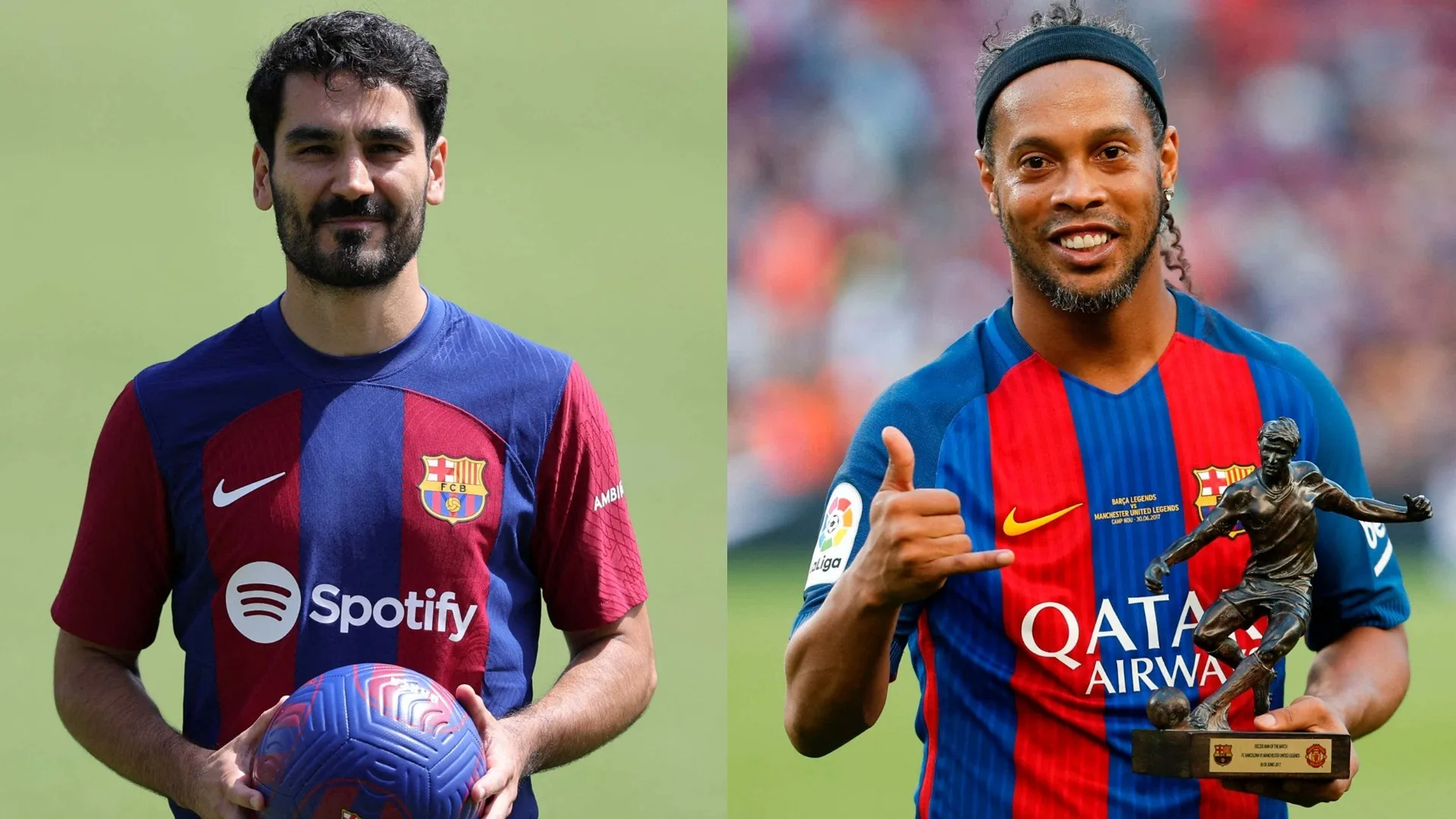 Revealed: Ronaldinho's role in convincing Ilkay Gundogan to leave Man City for Barcelona