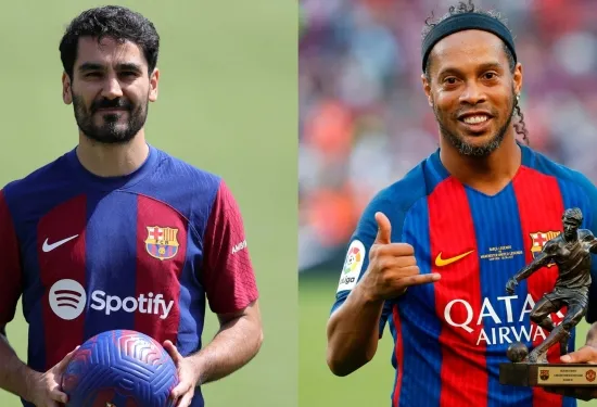 Revealed: Ronaldinho's role in convincing Ilkay Gundogan to leave Man City for Barcelona