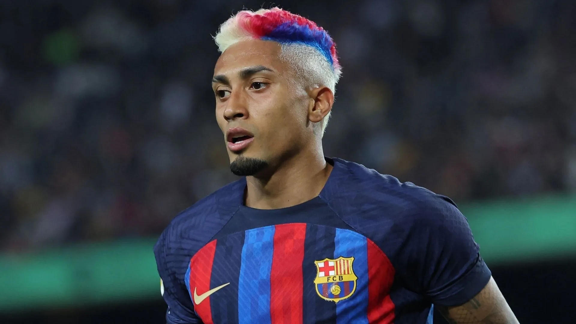 Man City make Raphinha transfer approach after identifying Barcelona winger as a potential replacement for Riyad Mahrez