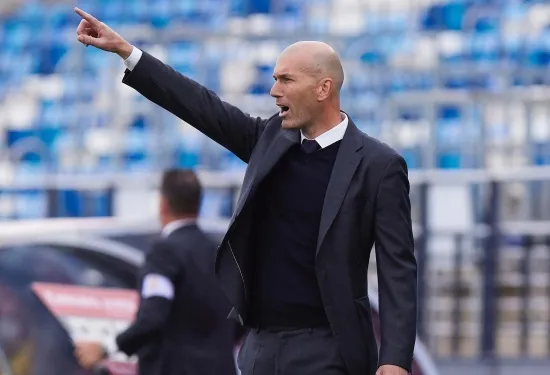 Back again? Zinedine Zidane one of four ex-Real Madrid players on shortlist to replace Carlo Ancelotti