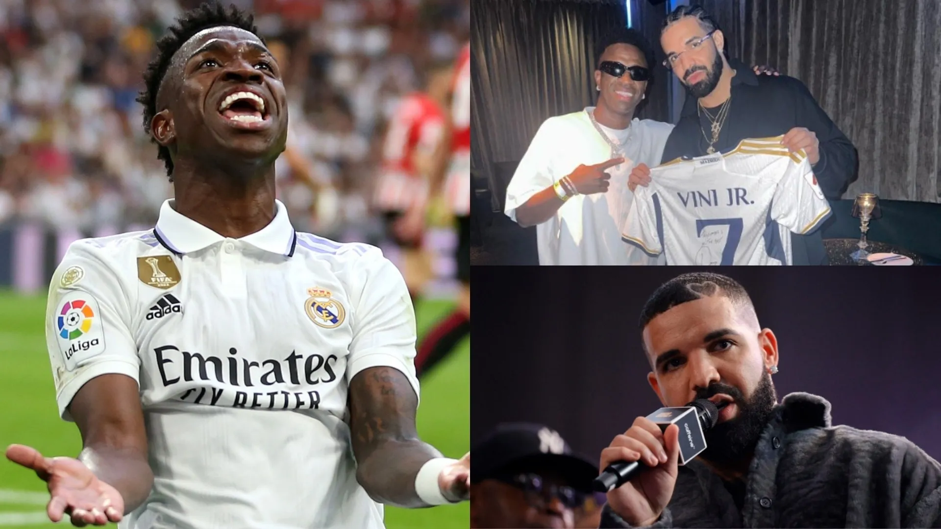 Drake Curse pending? Vinicius Jr gifts his Real Madrid shirt to 'Number 1' hip-hop sensation