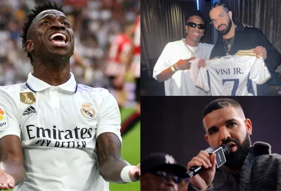 Drake Curse pending? Vinicius Jr gifts his Real Madrid shirt to 'Number 1' hip-hop sensation