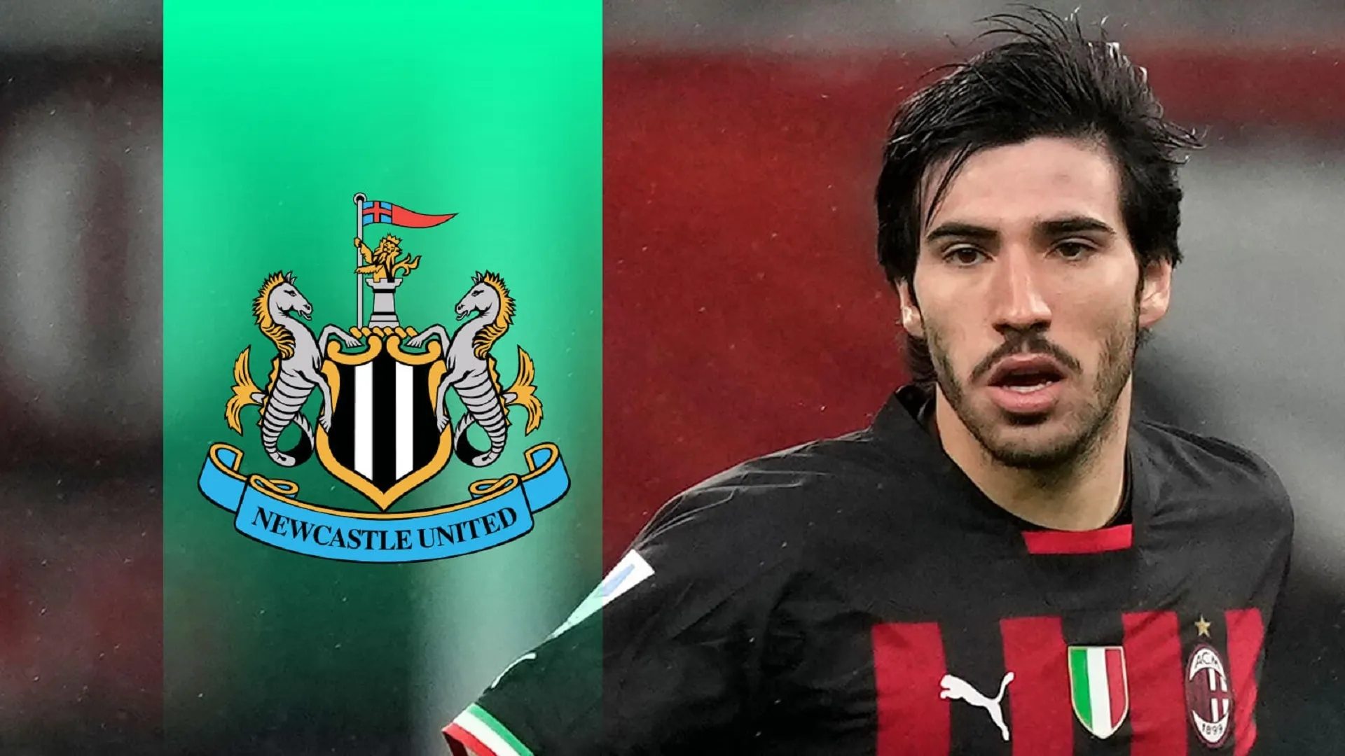 Newcastle complete club-record £60m transfer for Sandro Tonali as midfielder joins from AC Milan on five-year deal