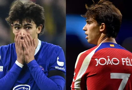 Joao Felix stripped of Atletico Madrid No.7 shirt after Chelsea loan as Antoine Griezmann reclaims favoured jersey