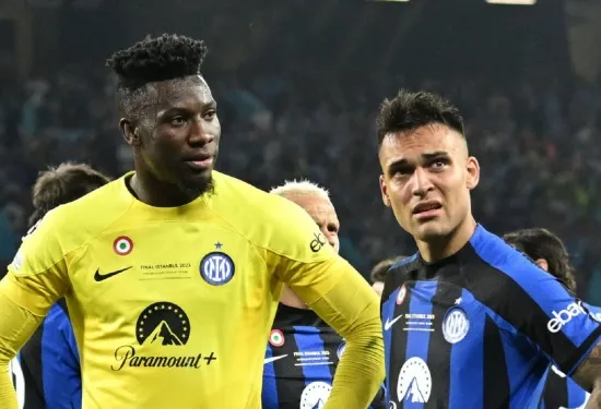 Andre Onana is heading to Manchester! Inter star boards flight from Italy ahead of €55m Man Utd move