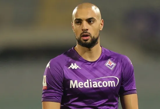 Sofyan Amrabat left out again! Man Utd and Liverpool target absent from Fiorentina squad as transfer uncertainty continues