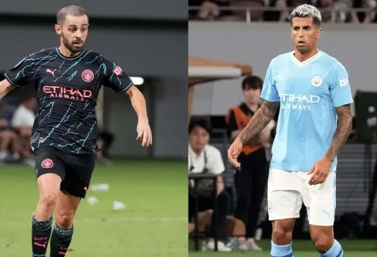 Barcelona submit joint-loan offer for Man City duo Bernardo Silva and Joao Cancelo