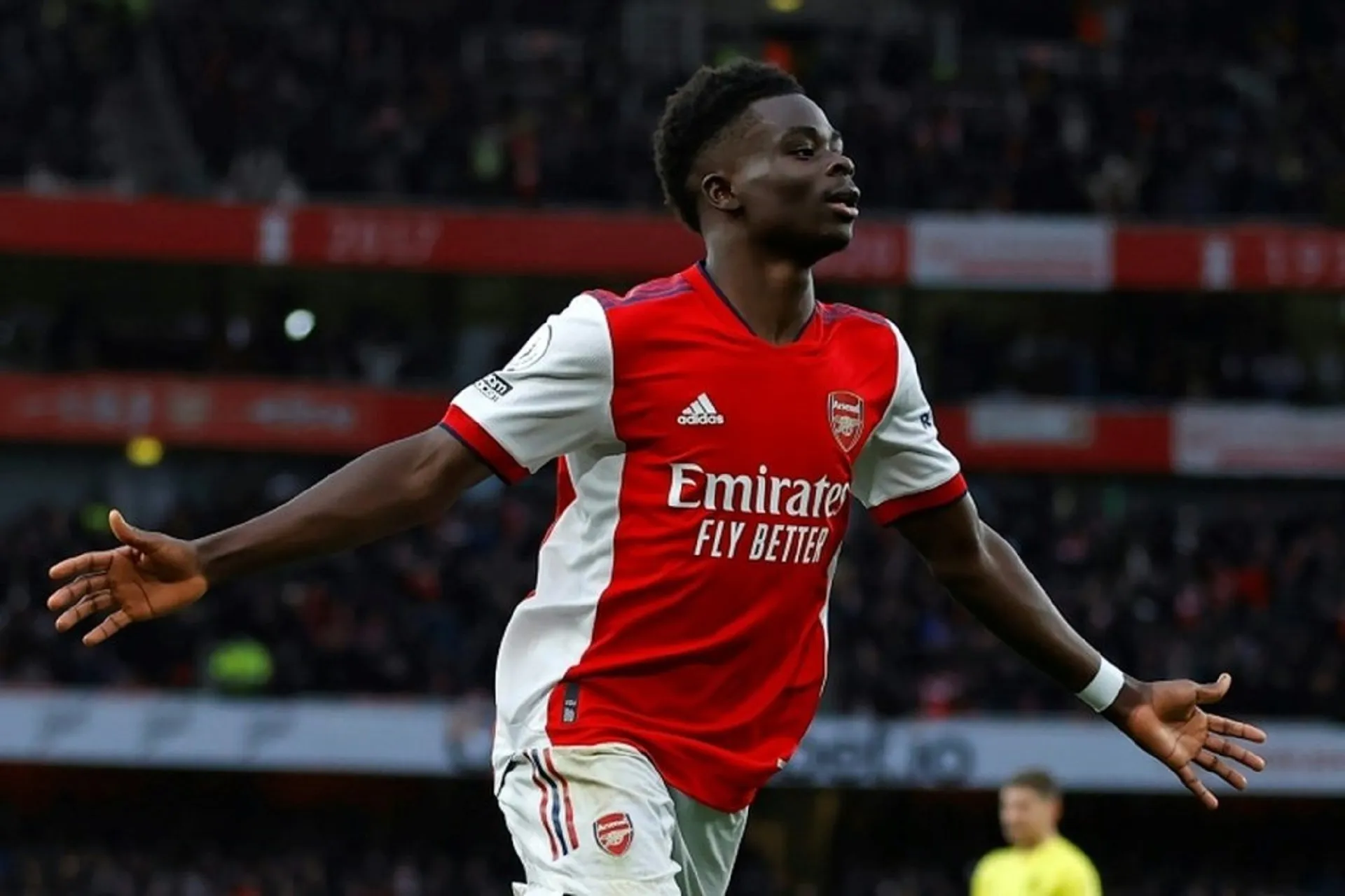 Persistent and consistent: Arsenal star Bukayo Saka equals Gunners legend Paul Merson's record of playing in 82 straight matches