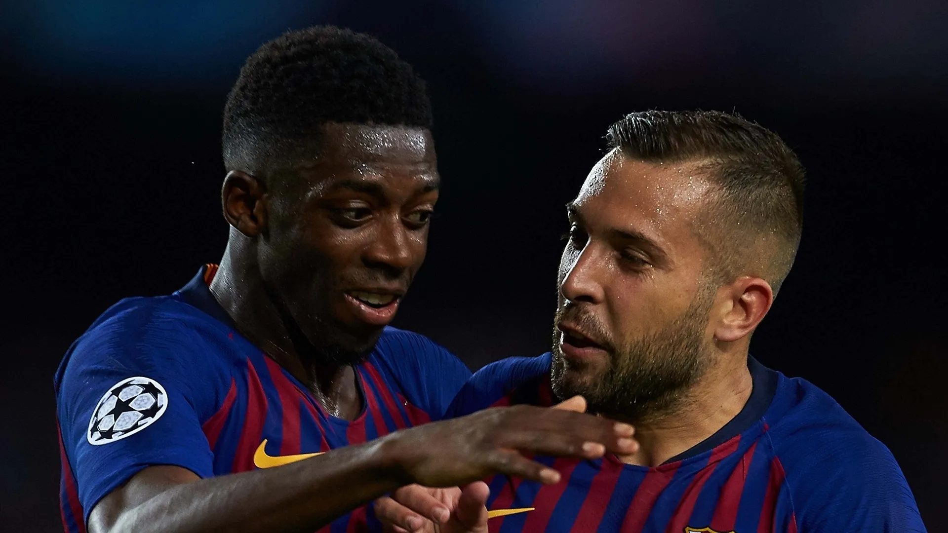 'It tastes bad' - Jordi Alba does not approve of Ousmane Dembele leaving Barcelona for PSG