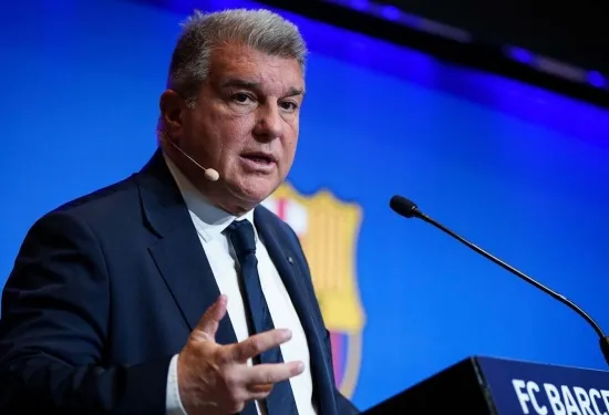 'No sporting reasons' - Barcelona president Joan Laporta blasts Cristiano Ronaldo and other big names for moving to Saudi Pro League