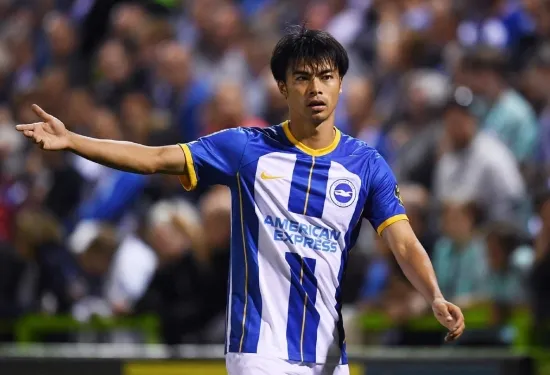 The master of dribbling! Kaoru Mitoma breezes past FOUR Wolves defenders as Brighton sensation runs 40 yards to score unbelievable solo goal