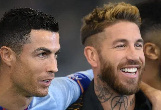 Boasting Cristiano Ronaldo gatecrashes Sergio Ramos' Instagram milestone celebration post with 'you need a zero' comment that has over 250k likes