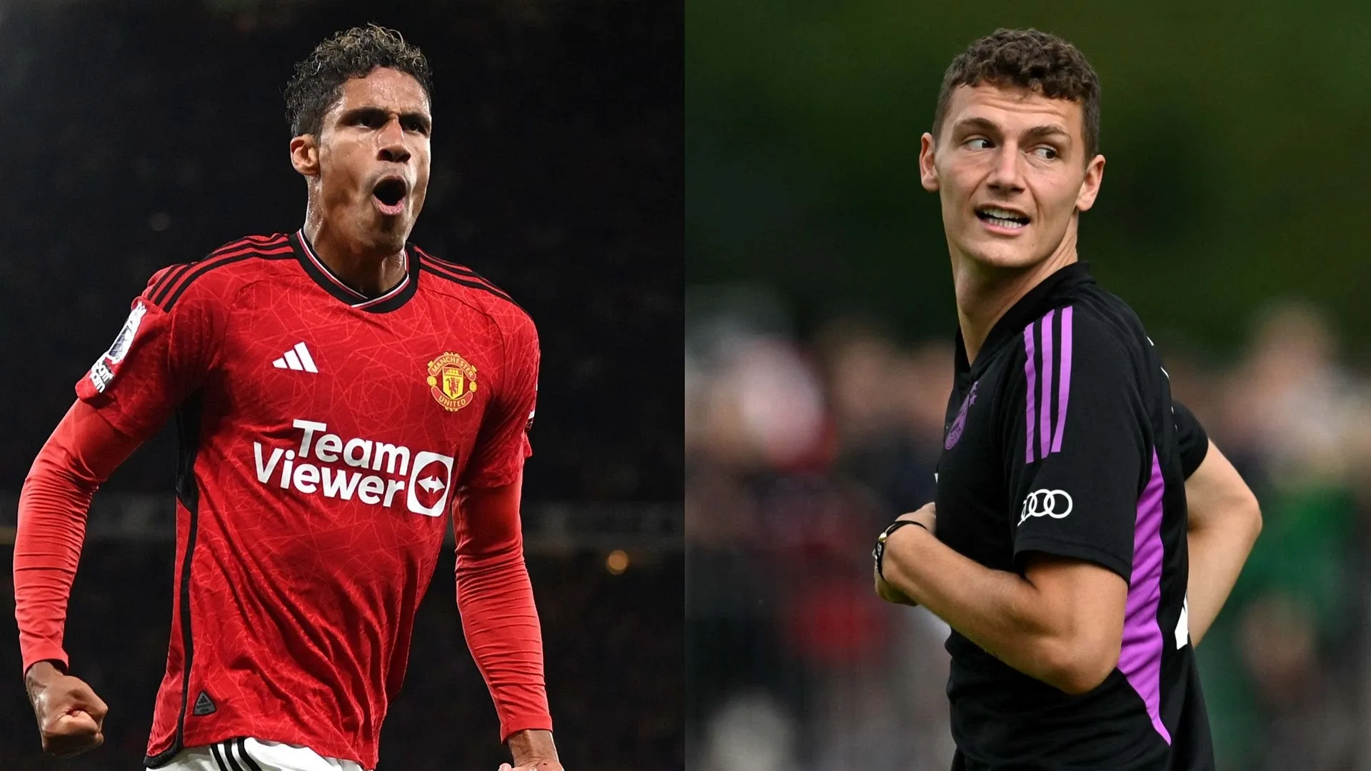 Man Utd transfer target Benjamin Pavard posts message to Raphael Varane after Wolves winner as he continues to push for move away from Bayern Munich