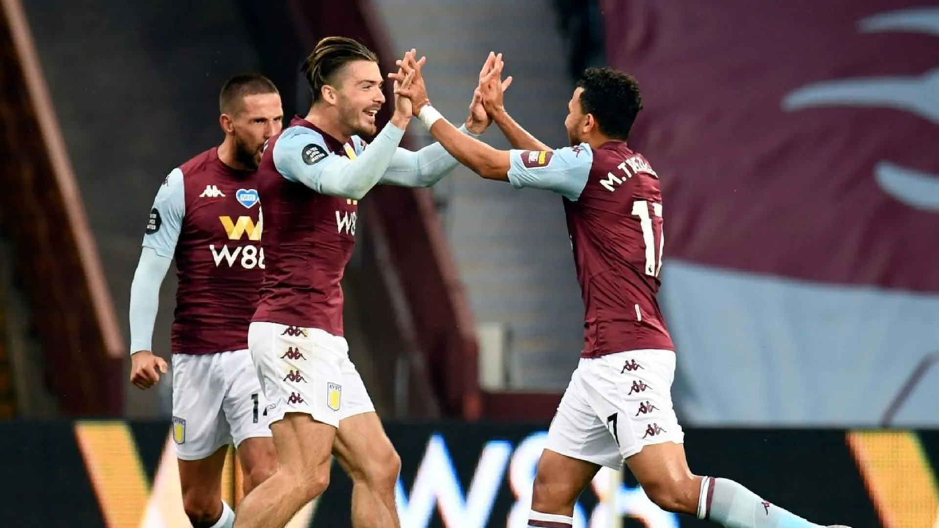 Our shirts are too sweaty! Aston Villa players believe 'wet-look' kit is affecting performances this season