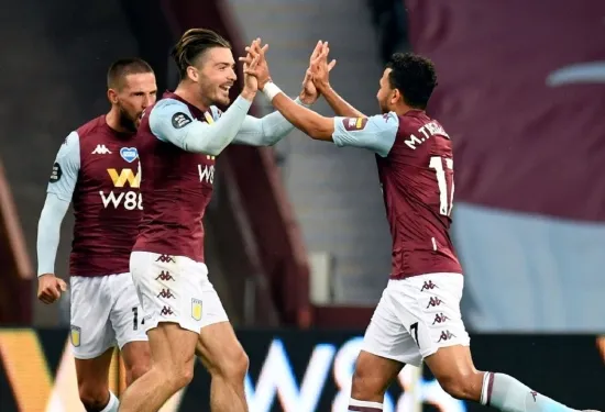 Our shirts are too sweaty! Aston Villa players believe 'wet-look' kit is affecting performances this season