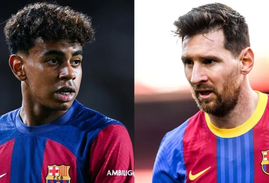 Just like Leo? 16-year-old wonderkid Lamine Yamal sees one-on-one ability compared to Messi by Barcelona boss Xavi