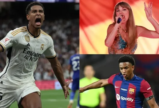 Explained: How Taylor Swift could help Real Madrid star Jude Bellingham beat Barcelona rival Alejandro Balde to the 2023 Golden Boy