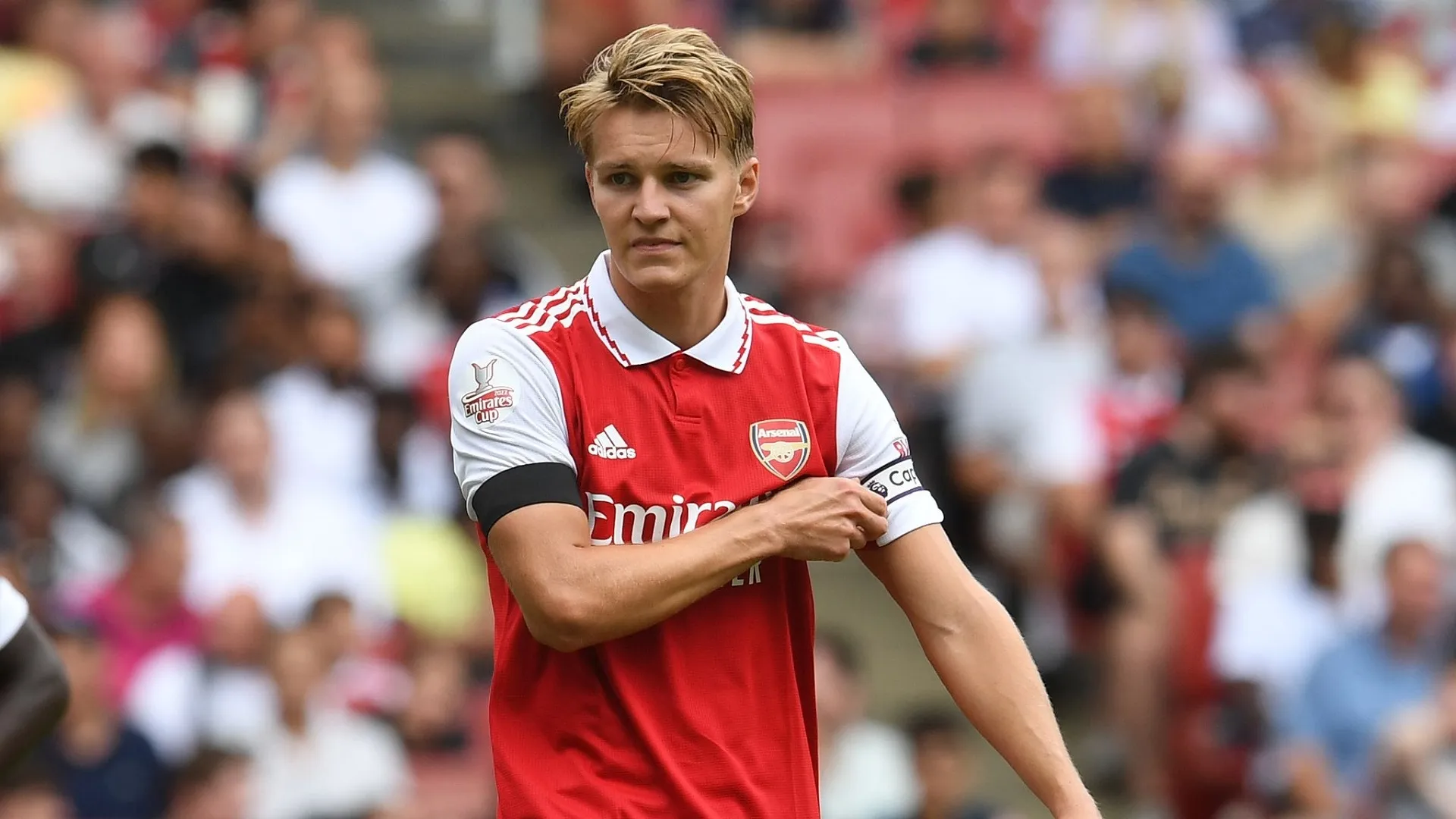 Could Martin Odegaard be benched by Arsenal? Gunners captain reacts to seeing Aaron Ramsdale dropped by Mikel Arteta against Everton