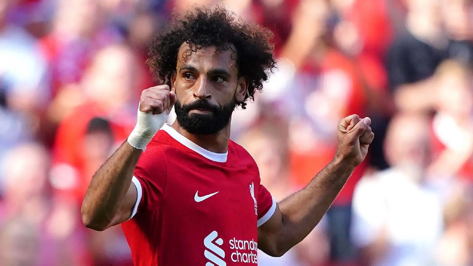 Steven Gerrard's Al-Ettifaq take bizarre shot at Mohamed Salah and Liverpool after unveiling new signing Demarai Gray from Everton