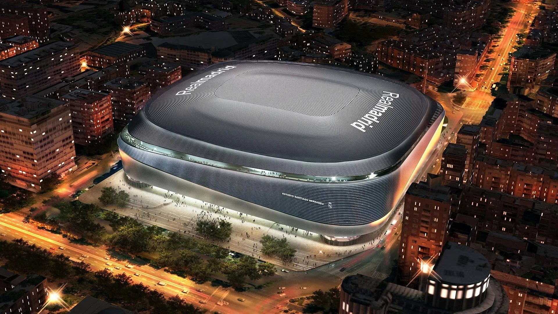 WATCH: Stunning drone footage shows progress of Bernabeu renovations as Real Madrid prepare to return home