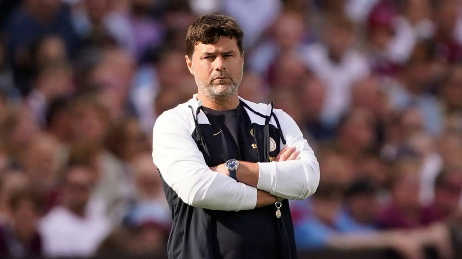 Mauricio Pochettino hints Chelsea could play without a striker against Fulham following Nicolas Jackson suspension and refuses to rule out signing centre-forward in January amid Ivan Toney links