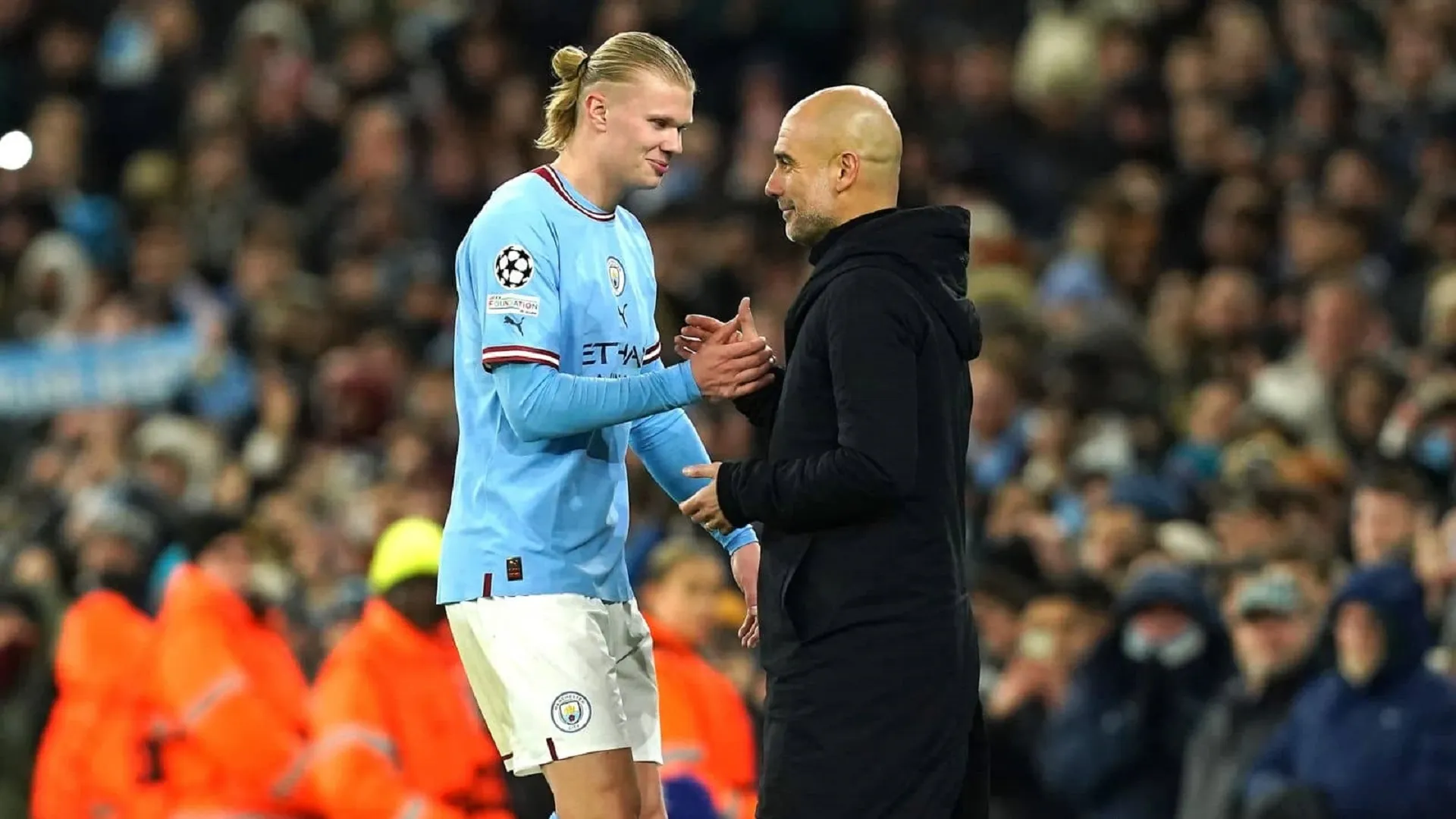 Erling Haaland pictured on private plane with matchball after netting record-breaking Premier League hat-trick for Man City against Fulham