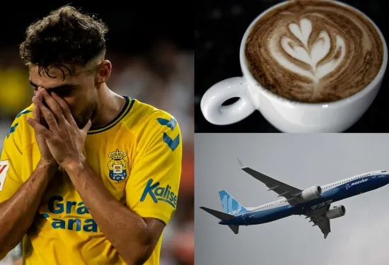 Left behind! Seventeen Las Palmas players miss flight to Sevilla after going for coffee at the airport