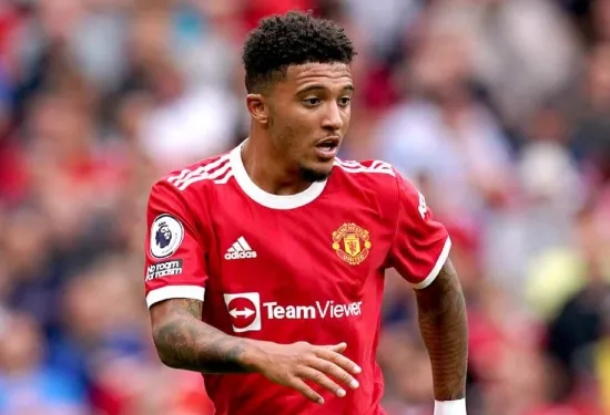 Man Utd outcast Jadon Sancho spotted partying at London burlesque club with Mike Tyson's son Amir