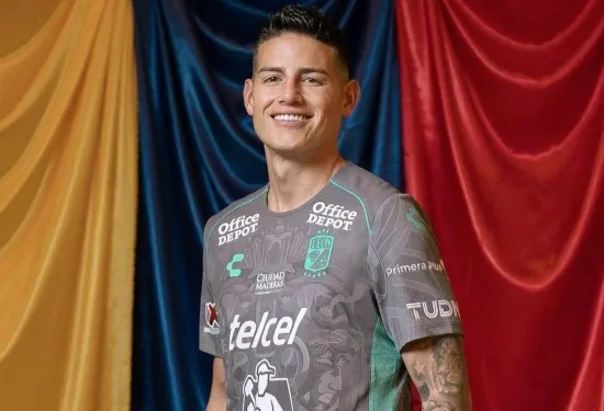 James Rodriguez Joins Mexican Club Leon After Being Sacked by Vallecano