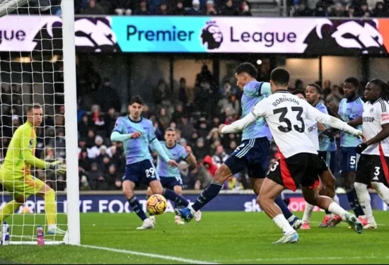 Arsenal Diikat Seri 1-1 Menentang Fulham, Gol Kemenangan Saka Dibatalkan