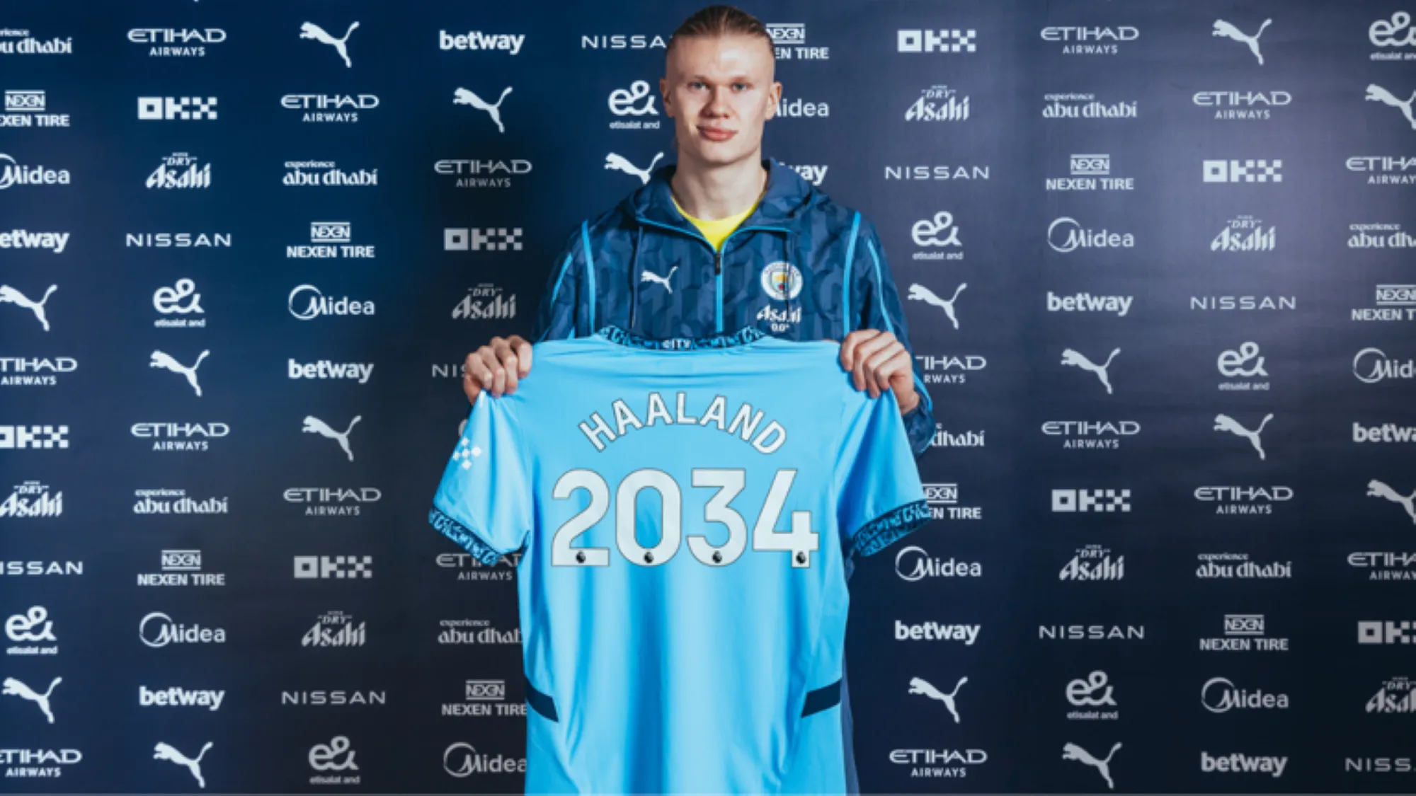 Erling Haaland Extends Manchester City Contract Until 2034