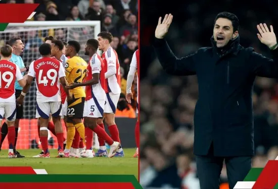 Mikel Arteta Furious Over Controversial Red Card in Arsenal Game