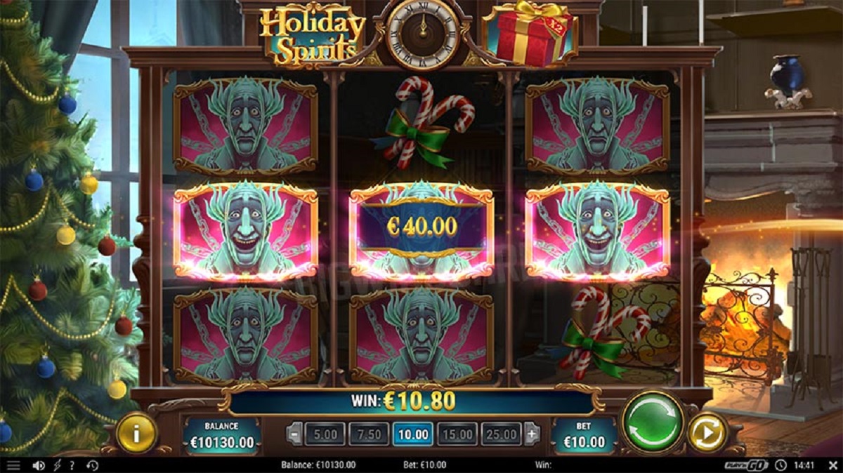 Holiday Spirits Free Spin